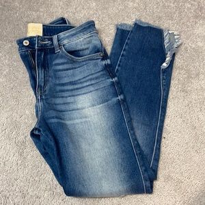 Judith March Denim Frayed Jeans 27